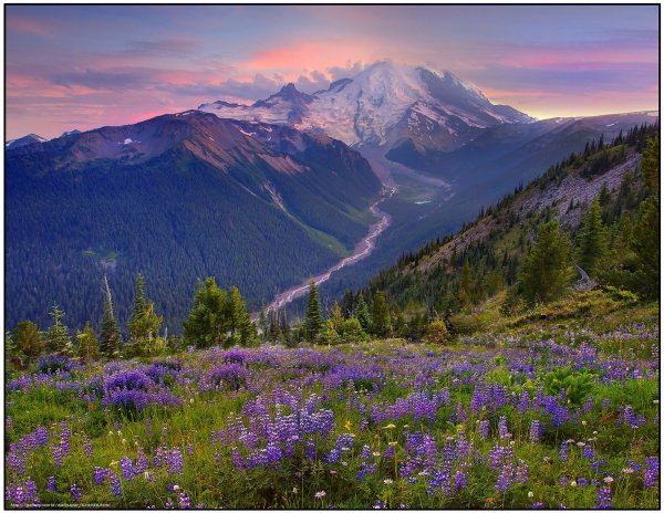 Горы красиво