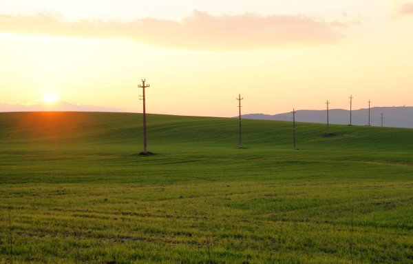 Электростанция электропередача