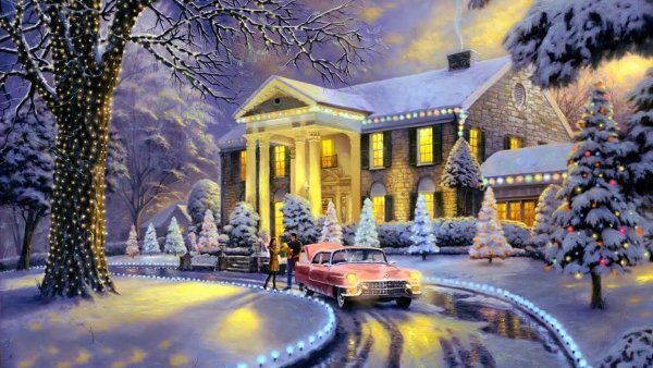 Новогодний пейзаж