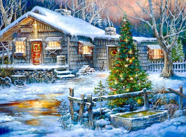 Фред Свон пейзажи зимние