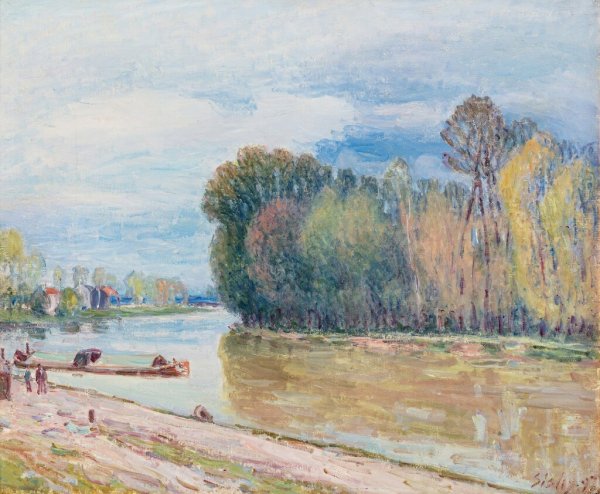 Альфред Сислей пейзажи