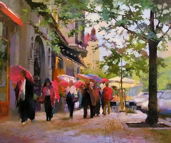 Чешский художник Vladimir Fechyk