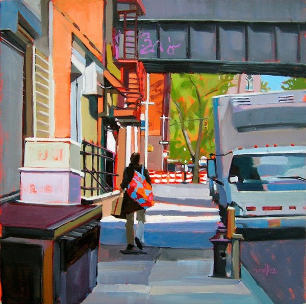 Композиция городской пейзаж