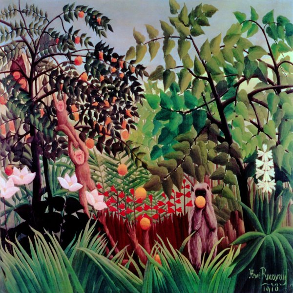 Анри Руссо картины джунгли