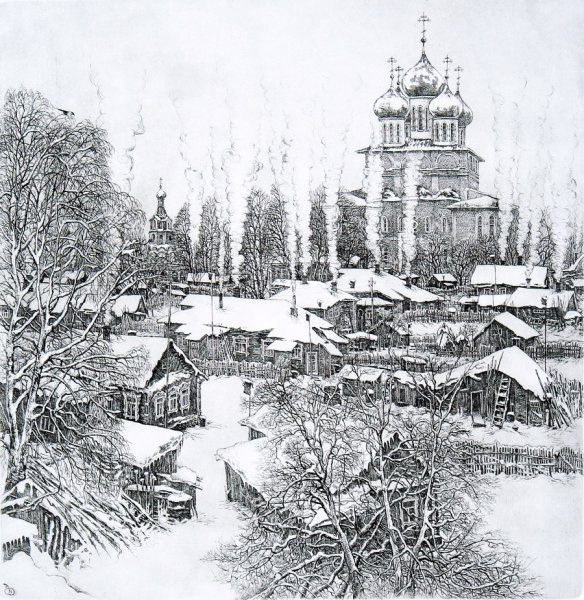 Александр ветров офорт