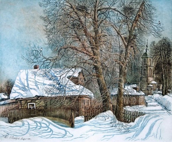 Художник Александр ветров офорт