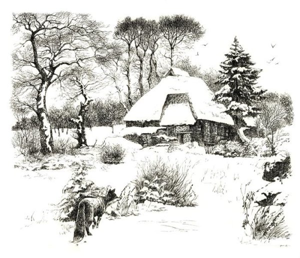 Пейзаж в графике