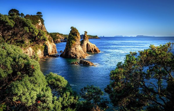 Бухта островов новая Зеландия