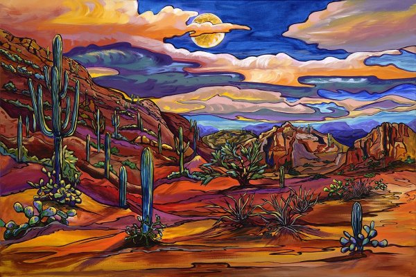 Пейзаж адоб иллюстратор