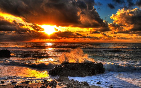 Пейзаж море