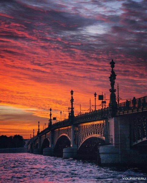 Санкт-Петербург рассвет