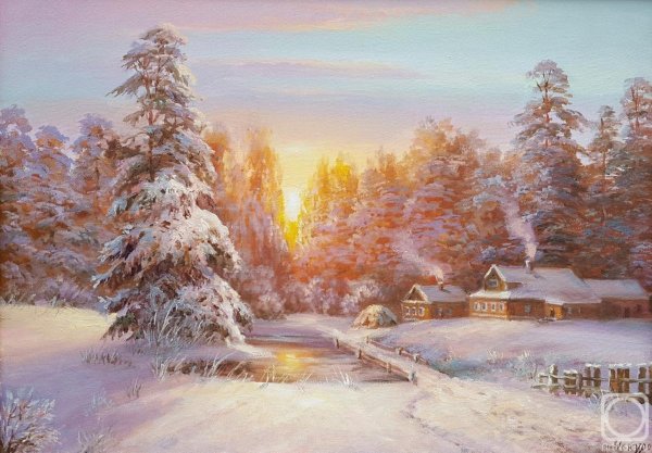 Лебеди зимой