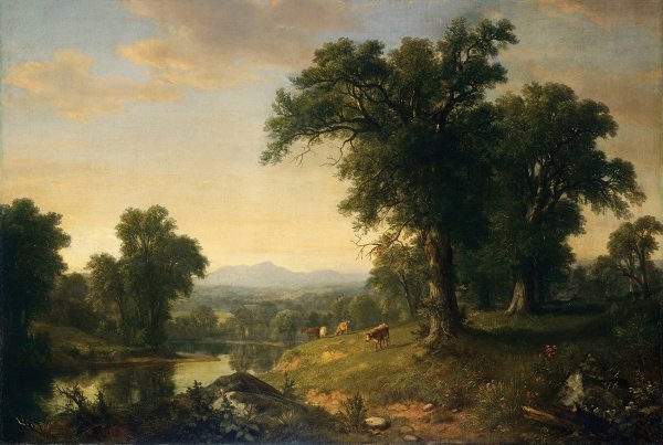 Ашер Браун Дюран картины