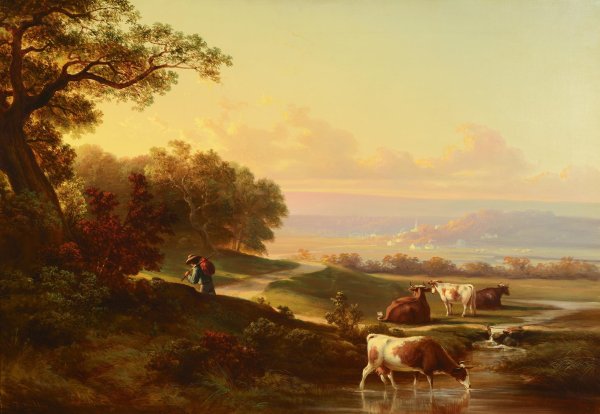 Дэвид Джонсон-пасторальный пейзаж