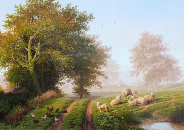 Художник Даниэль Ван дер Путтен картины