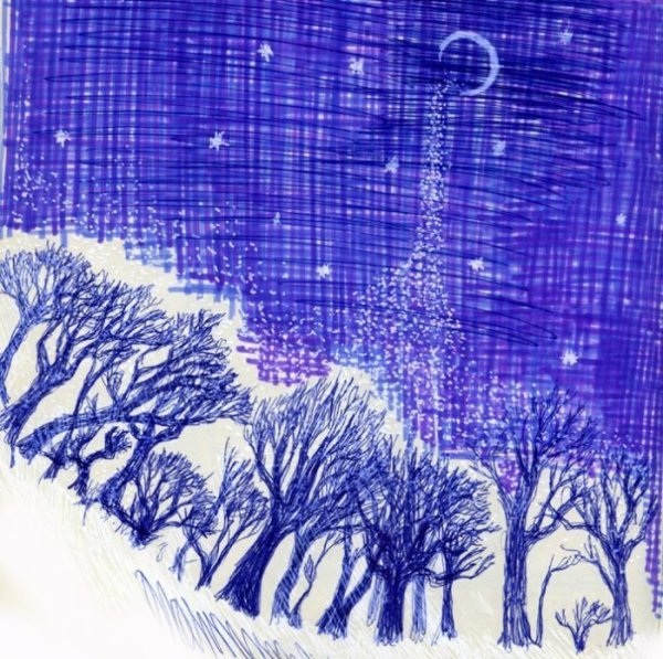 П Соловьева ночь и день стихотворение