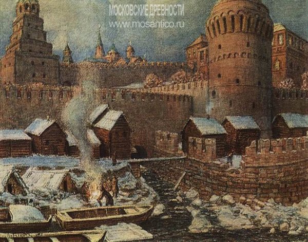 Сильвестр Щедрин. "Новый Рим. Замок Святого ангела", 1823—1825