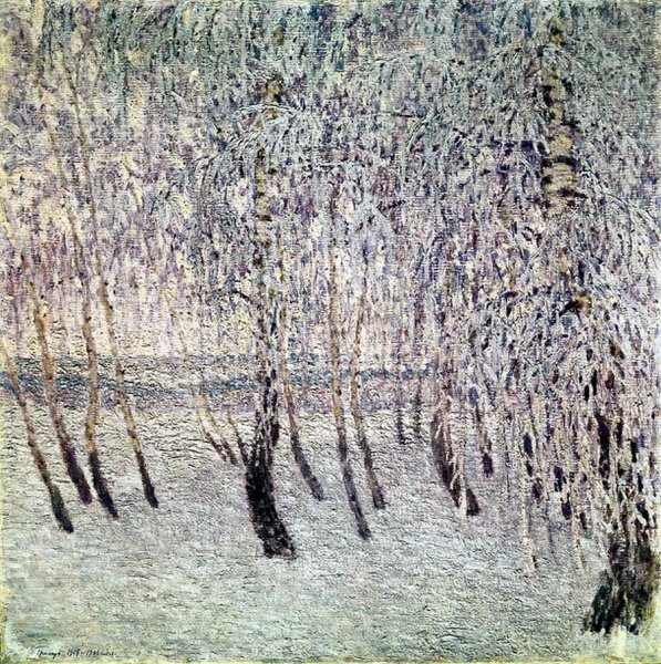 Константин Иванович Горбатов (1876 — 1945) зимние пейзажи