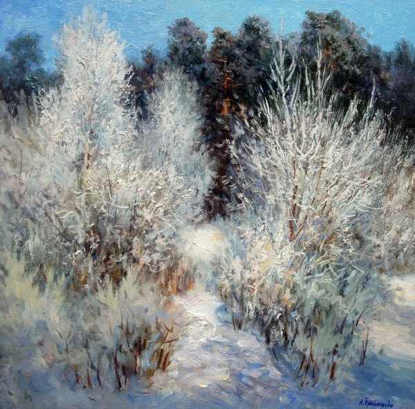 И. Э. Грабарь «иней»