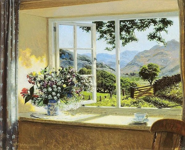 Timothy Easton художник окно