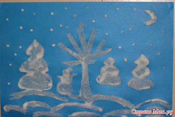 Рисование во второй младшей группе на тему зима