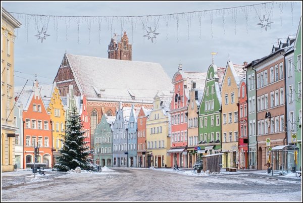 Рождественский городок Мюнхен