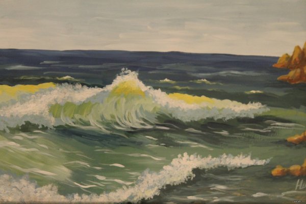 Нарисовать пейзаж Марина