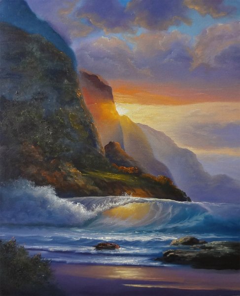 Марина пейзаж живопись