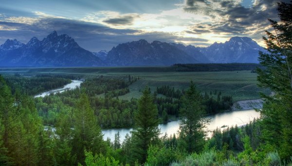 Национальный парк Гранд-Титон, Вайоминг, США