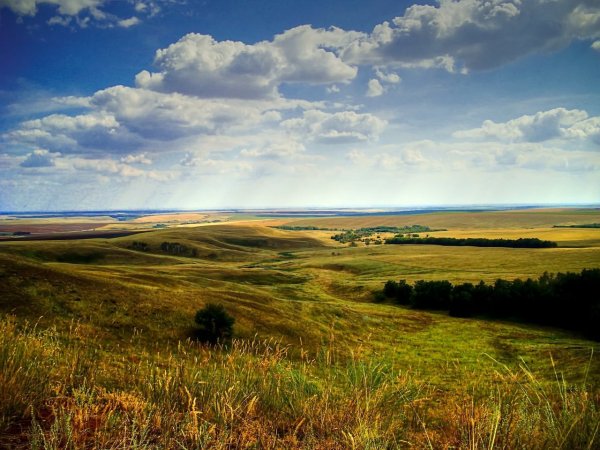 Холмистые равнины Челябинской области
