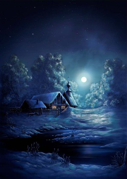 Зимняя ночь