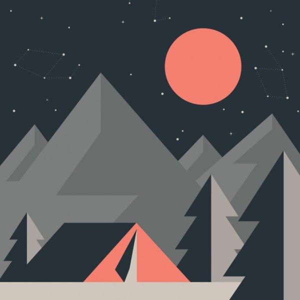 Картины из геометрических фигур