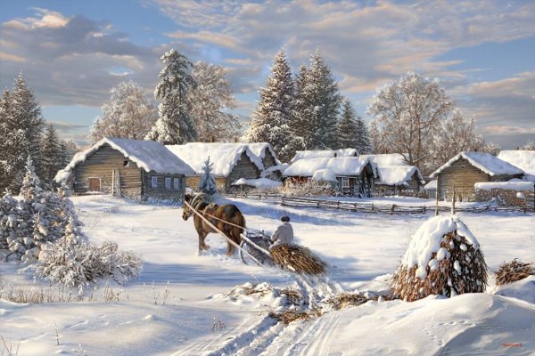 Художник Валерий Ниминущий пейзажи