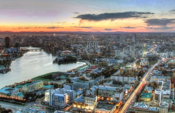 Екатеринбург природа и облик города