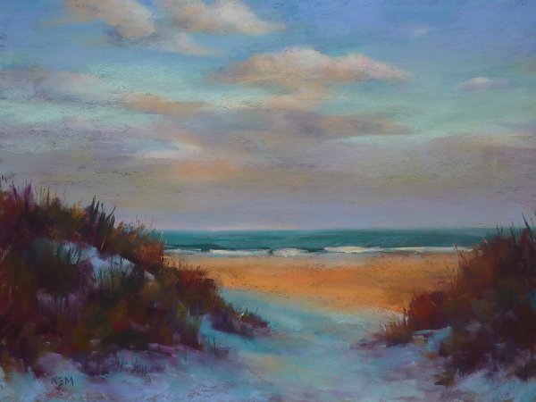 Рисунки пастелью