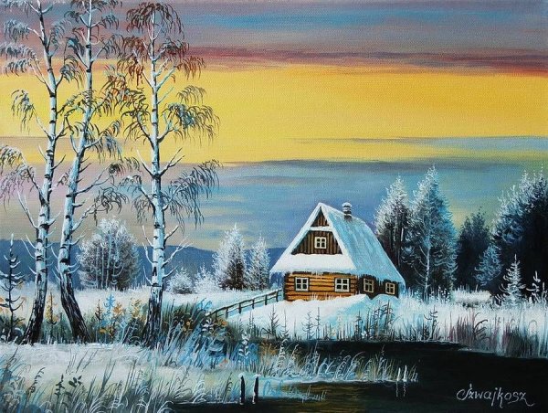 Чеслав Швайкош картины