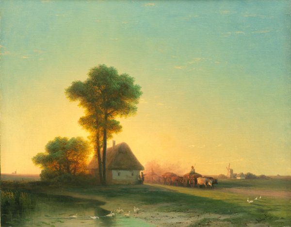 Иван Айвазовский картины украинский пейзаж