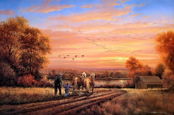 Пейзажи Джордж Ковач