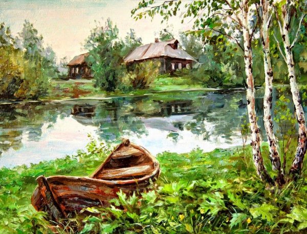 Художник Михаил Щрилев пейзажи