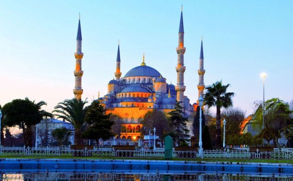 Стамбул. Голубая мечеть