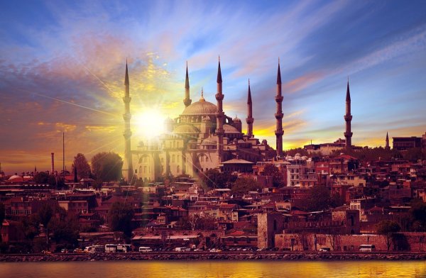 Турция, Стамбул, мечеть Султанахмет