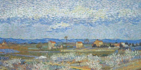 «Вид на Арль», Винсент Ван Гог, 1889