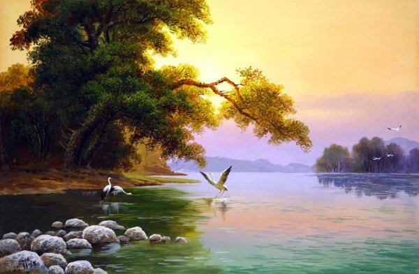 Алмазная мозаика диамонд Painting горы