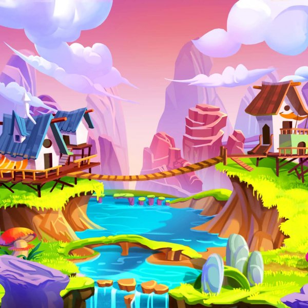 Мультяшный фон