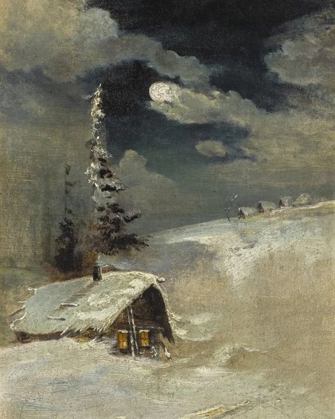 Саврасов Северная деревня