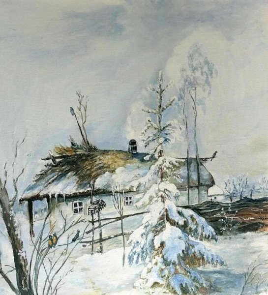 Алексей Кондратьевич Саврасов (1830-1897). Зима, 1873.