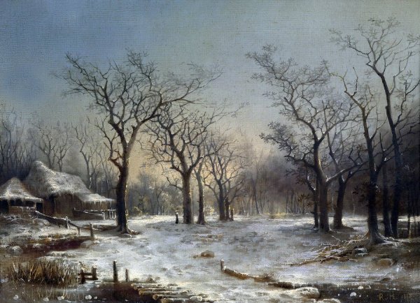 Саврасов Алексей Кондратьевич (1830 – 1897) зима