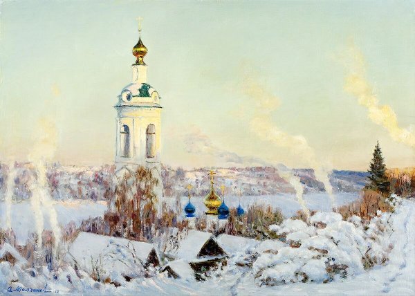 Олег Молчанов художник Сретенский монастырь