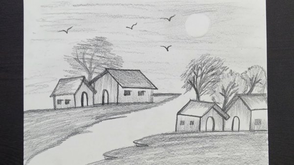 Пейзажи для рисования