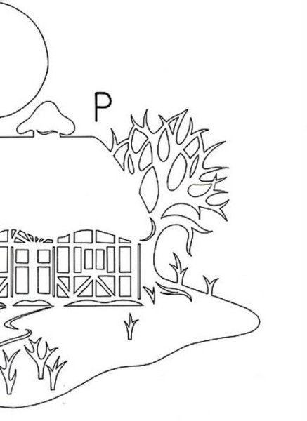 Новогодние пейзажи на окна